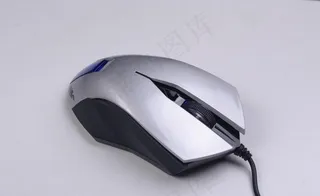 银色鼠标图片