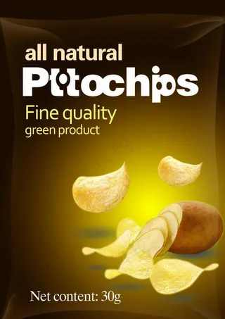 薯片包装 国外包装图片