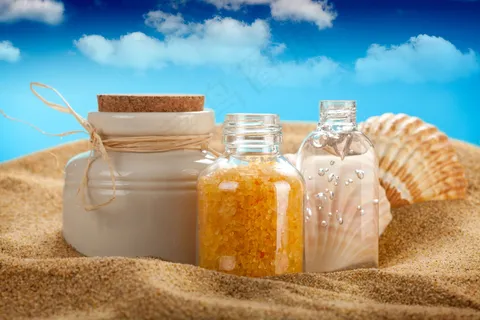 海洋温泉用品摄影