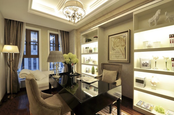 中式客厅装修设计效果图