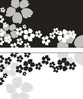 花纹背景黑白图片