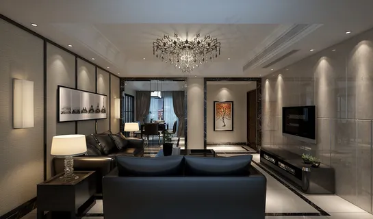 现代客厅效果图图片