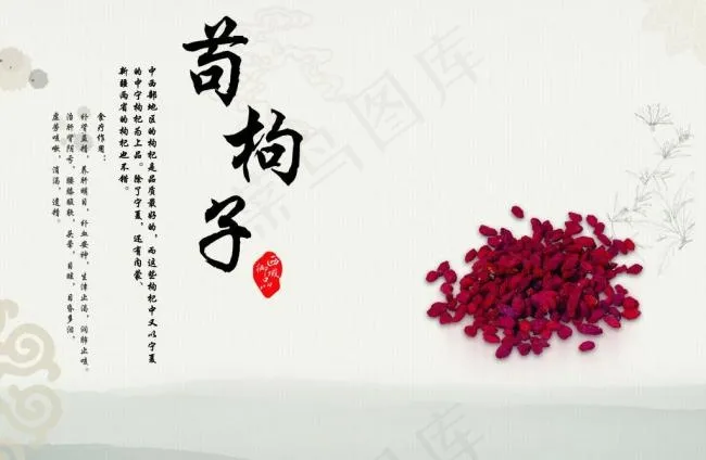药材画册目录图片psd模版下载