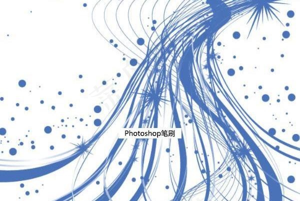 精美线条ps笔刷图片