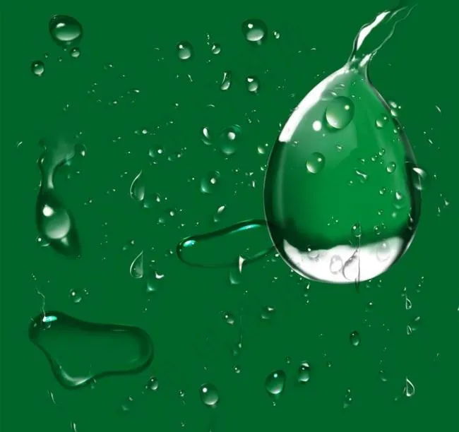 水滴水珠分层图图片psd模版下载