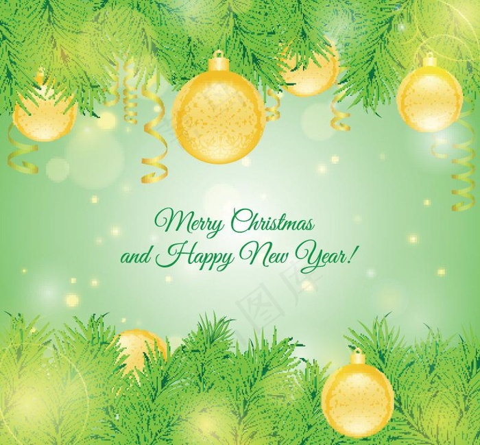 圣诞节海报设计背景图片