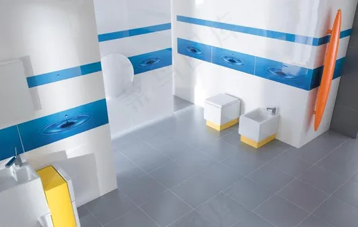 浴室卫生间瓷砖铺贴应用美图