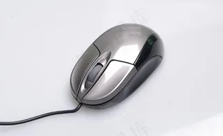 银灰色鼠标图片