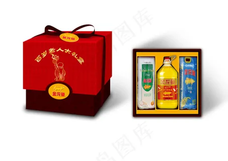 金龙鱼 精装礼盒 包装设计 金龙鱼 精装礼盒 包装设计