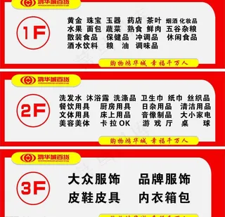 楼层导购牌图片