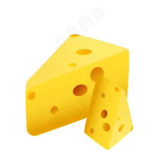 大块小块黄色奶酪大块小块黄色奶酪