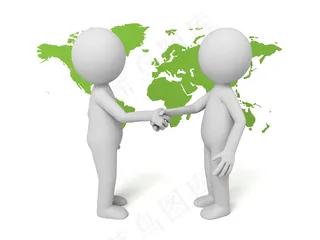 商务小人团队高清图片