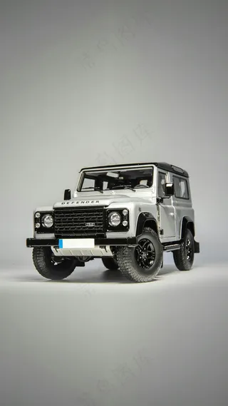 灰色调背景越野车高清摄影图片