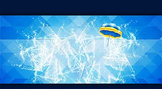 淘宝夏季海报背景素材