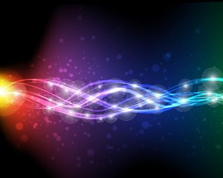 摘要霓虹矢量艺术