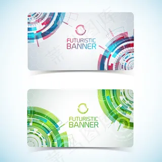 科技感卡片设计