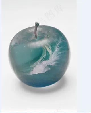透明水晶苹果