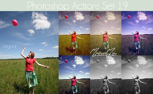 外景欧美女性单色系调色动作