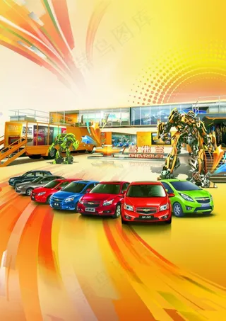 雪佛兰 变形金刚海报