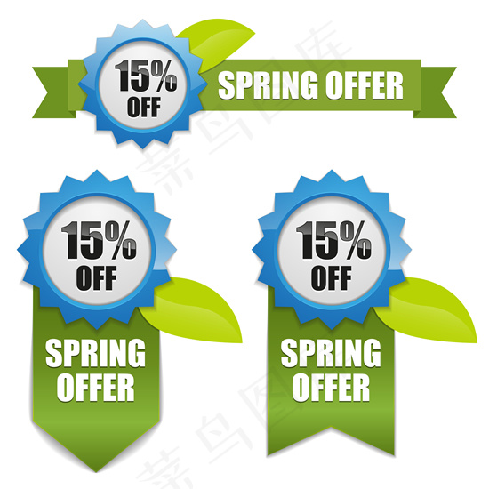 春季销售标签