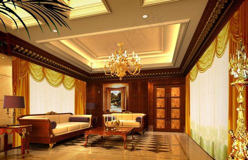 豪华欧式装修效果图图片
