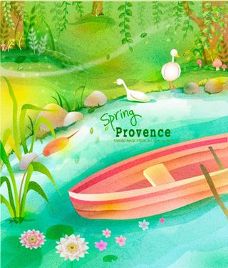 动画森系卡通Q版手绘插画动物矢量