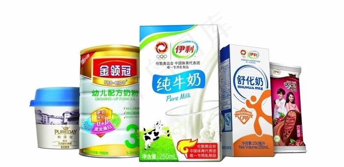 伊利奥运产品图片(7211X3912(DPI:300))psd模版下载