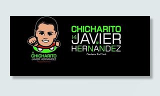 足球明星公仔 hernandez0...