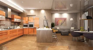 现代简约风格室内装修效果高清图片