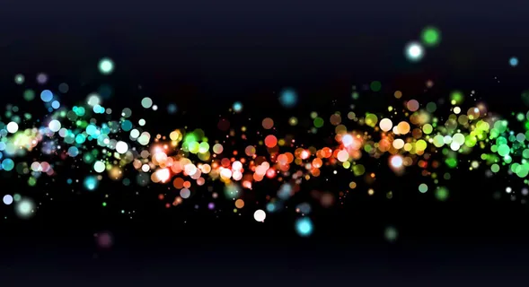 绚丽光点淘宝背景