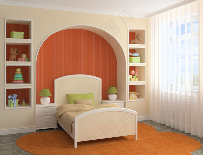 儿童卧室装修设计