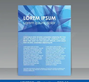 蓝色科技背景画册封面图片