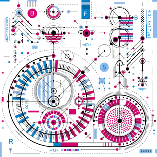 科技圆环新科技透明免抠png