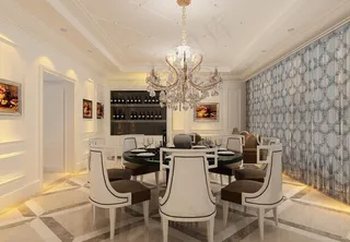 欧式餐厅效果图图片