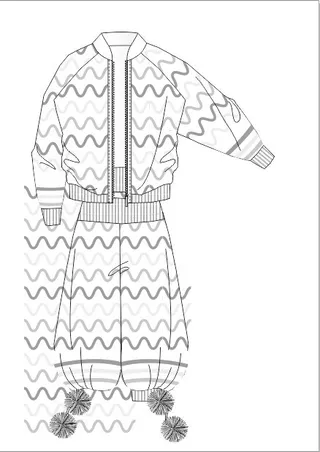 休闲自由人套装