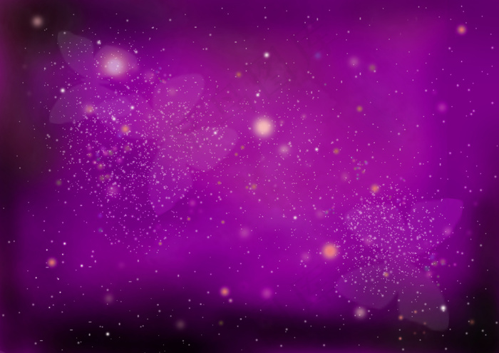 璀璨星空蓝色星空梦幻星空