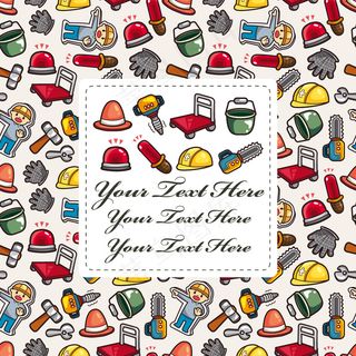 可爱卡通背景矢量素材下载