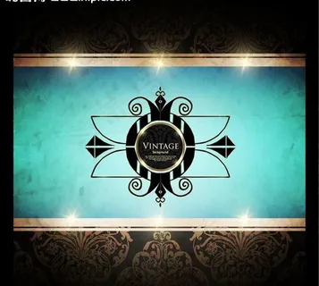 欧式古典花纹背景图片