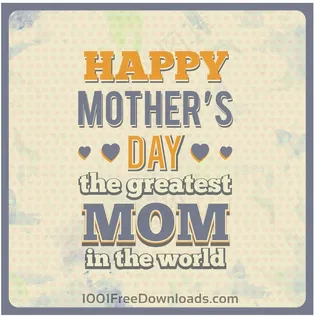 母亲节快乐矢量图