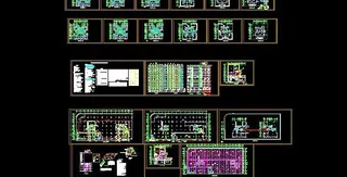高层商住楼给排水 消防 喷淋 气体...