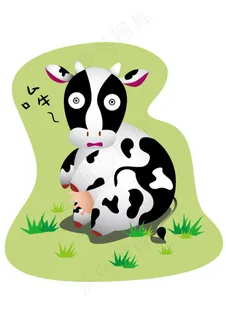 矢量奶牛设计 矢量奶牛设计