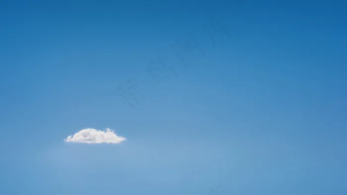 蓝色天空