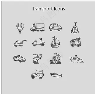 交通运输图标图片
