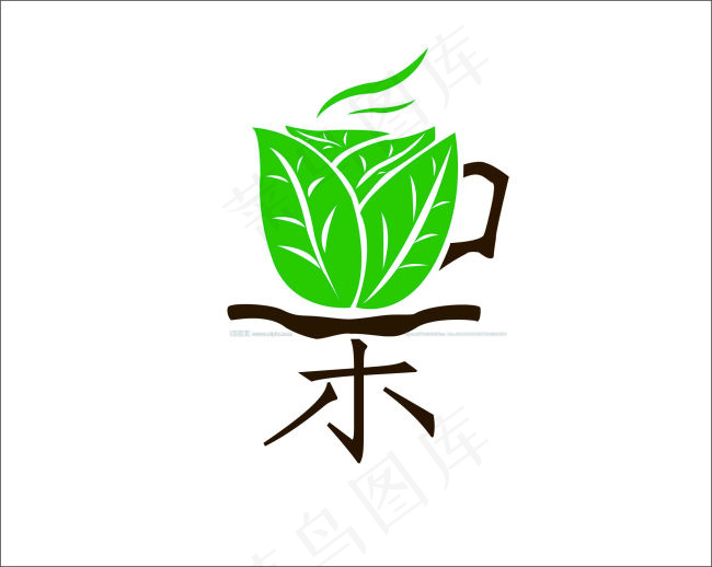 茶喝茶cdr矢量模版下载