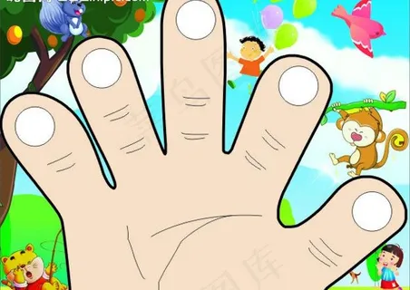 幼儿园拍照手指图片