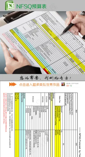 NFSQ预算表