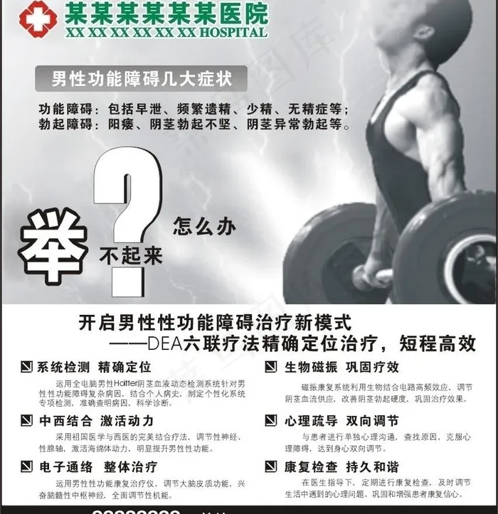 性功能障碍图片cdr矢量模版下载
