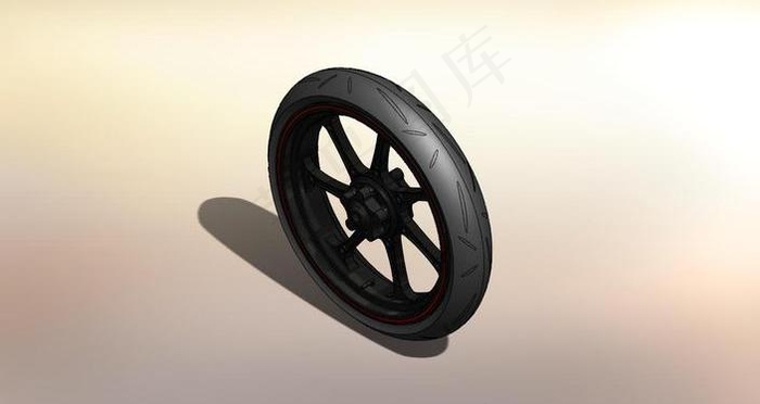 新的17“前轮