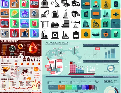 信息图表矢量素材