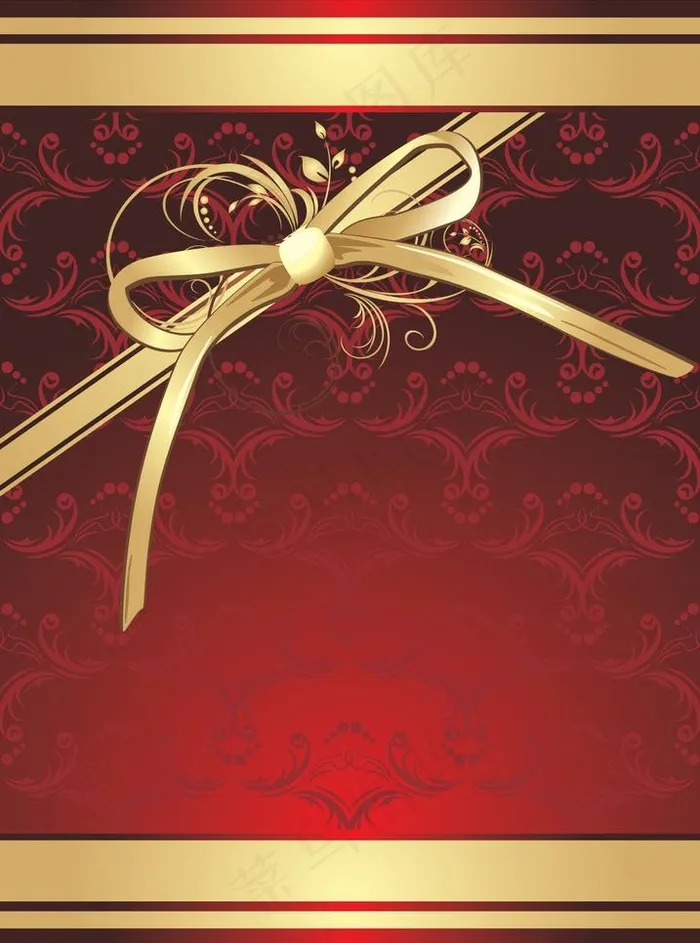 欧式金色花纹图片eps,ai矢量模版下载